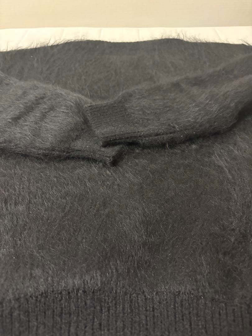 最終価格ワコマリア25FWミックスモヘアニットセーター黒M