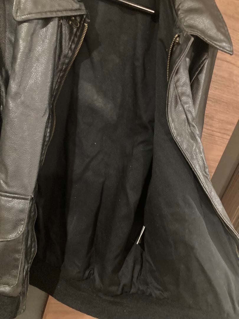 ◆ 風神雷神 和柄 スカジャン ブラック Lサイズ ◆ 絡繰魂