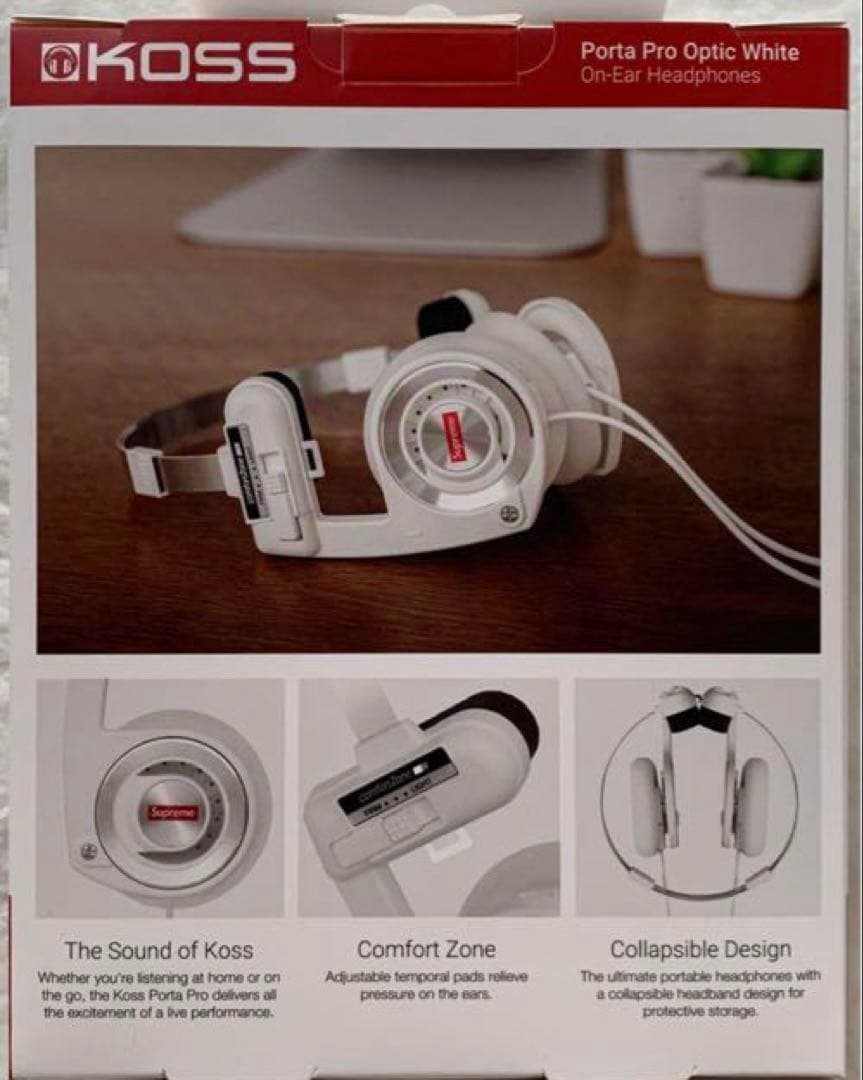 ◼️新品未使用◼️supreme◼️Koss Portapro Headphones