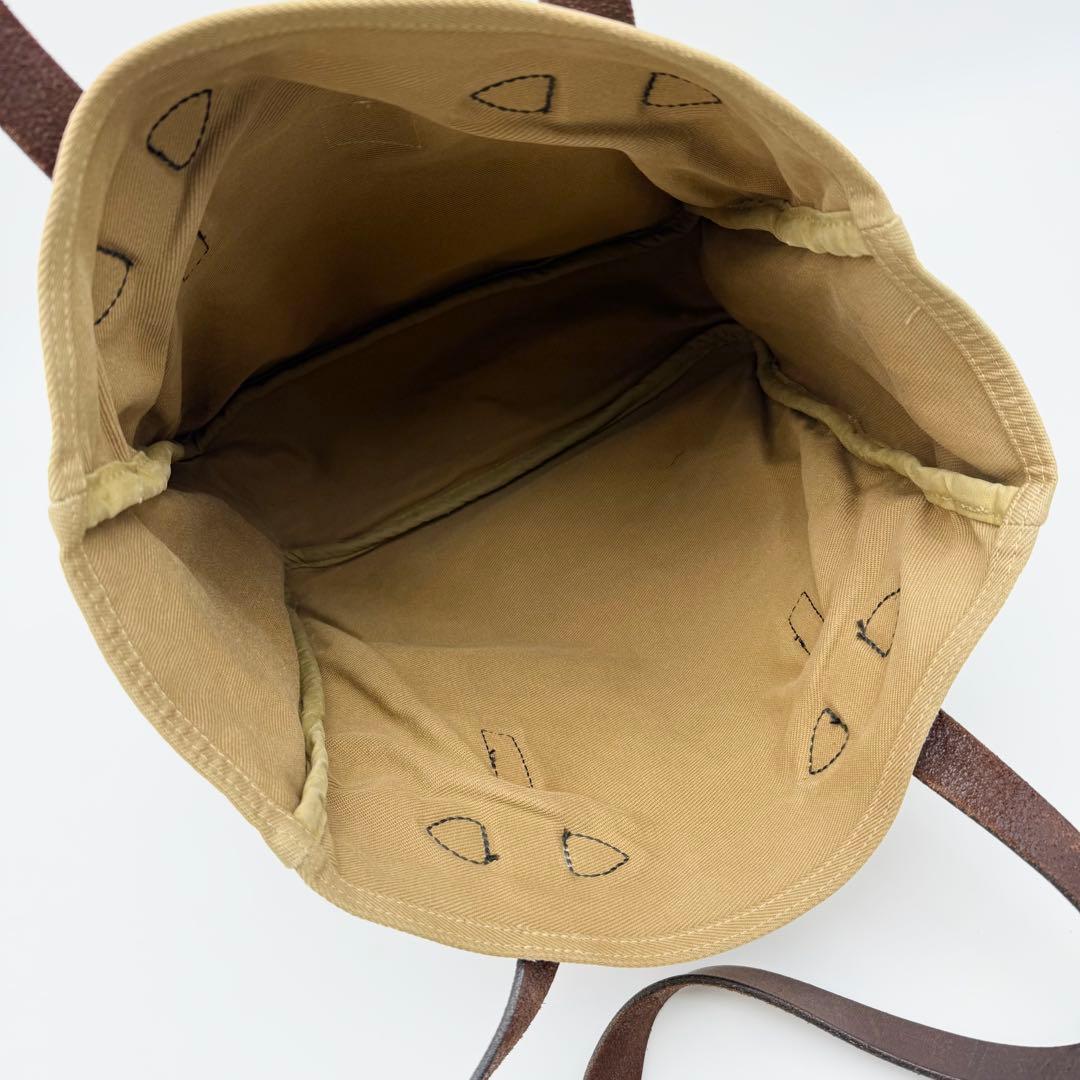 フィルソン オープントートバッグ ラゲッジ ツイル 肩掛け A4可 タン