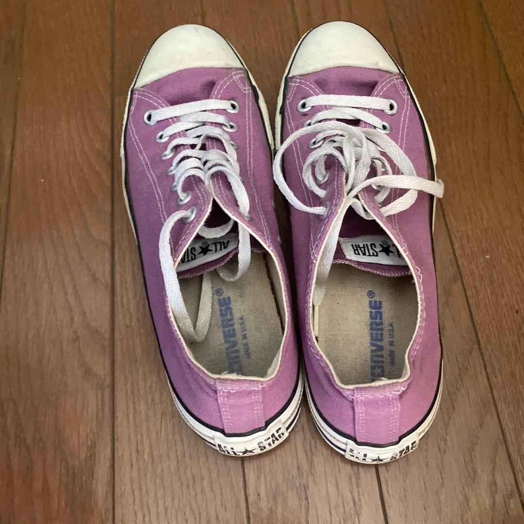 コンバース　usa製 90s converse ビンテージ　us9 スニーカー