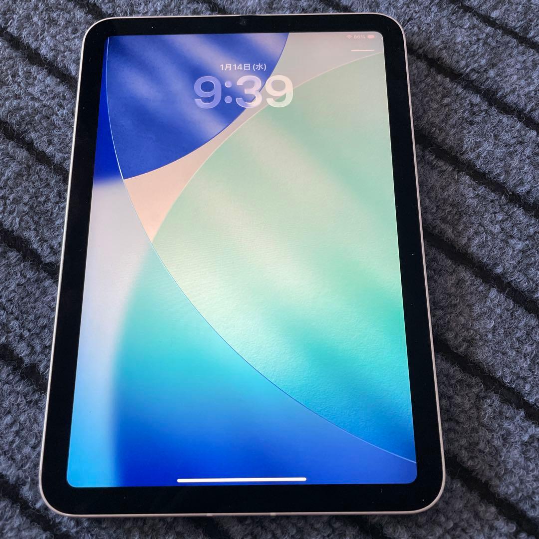 186 iPad mini6 64GB SIMフリー スターライト