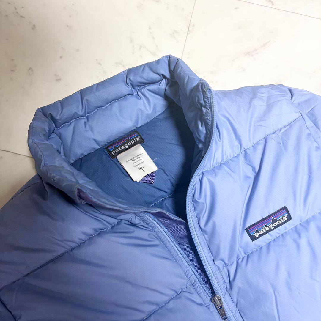 ジャケット・アウター archive patagonia down jaket light blue