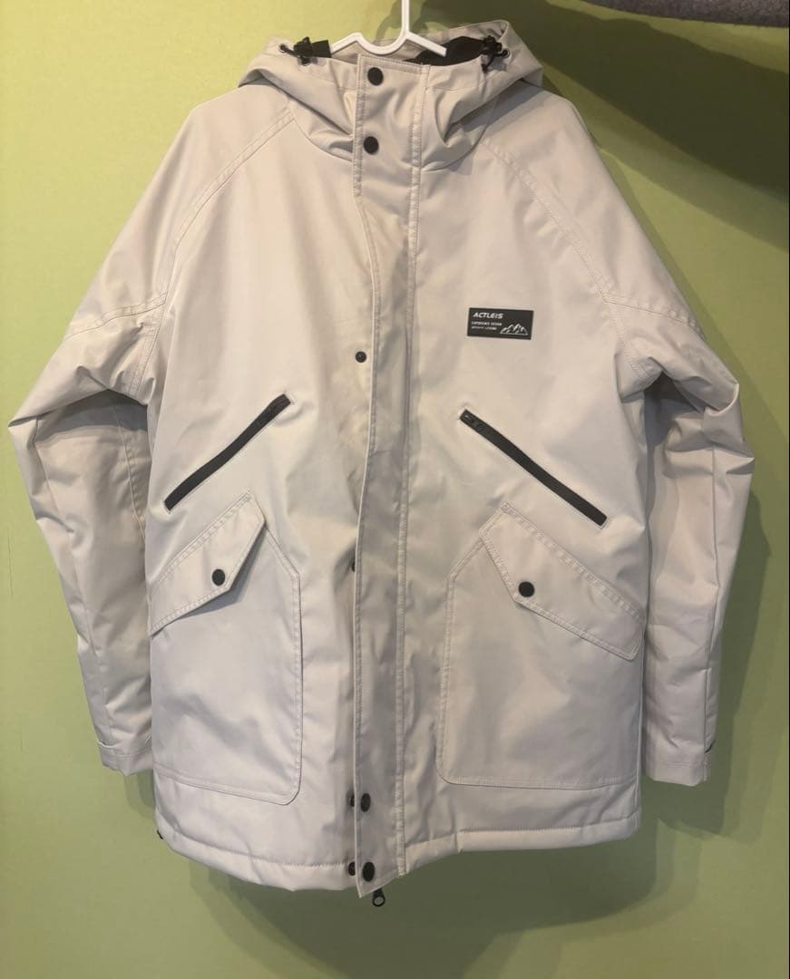Actleis フード付き防水スノーボードウェア　男女兼用