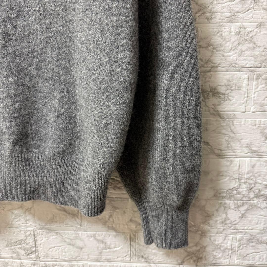 ADAM ET ROPÉ ポロシャツニットプルオーバーグレー F