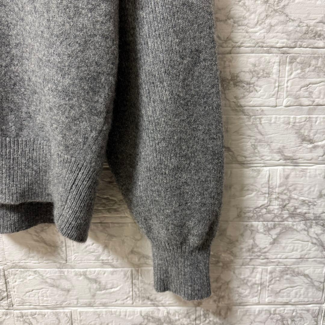 ADAM ET ROPÉ ポロシャツニットプルオーバーグレー F