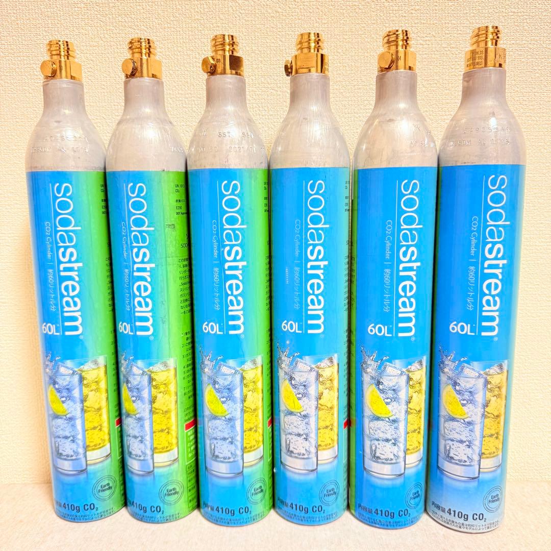 クリスマス限定割引！　1-142934_ソーダストリームガスシリンダー6本