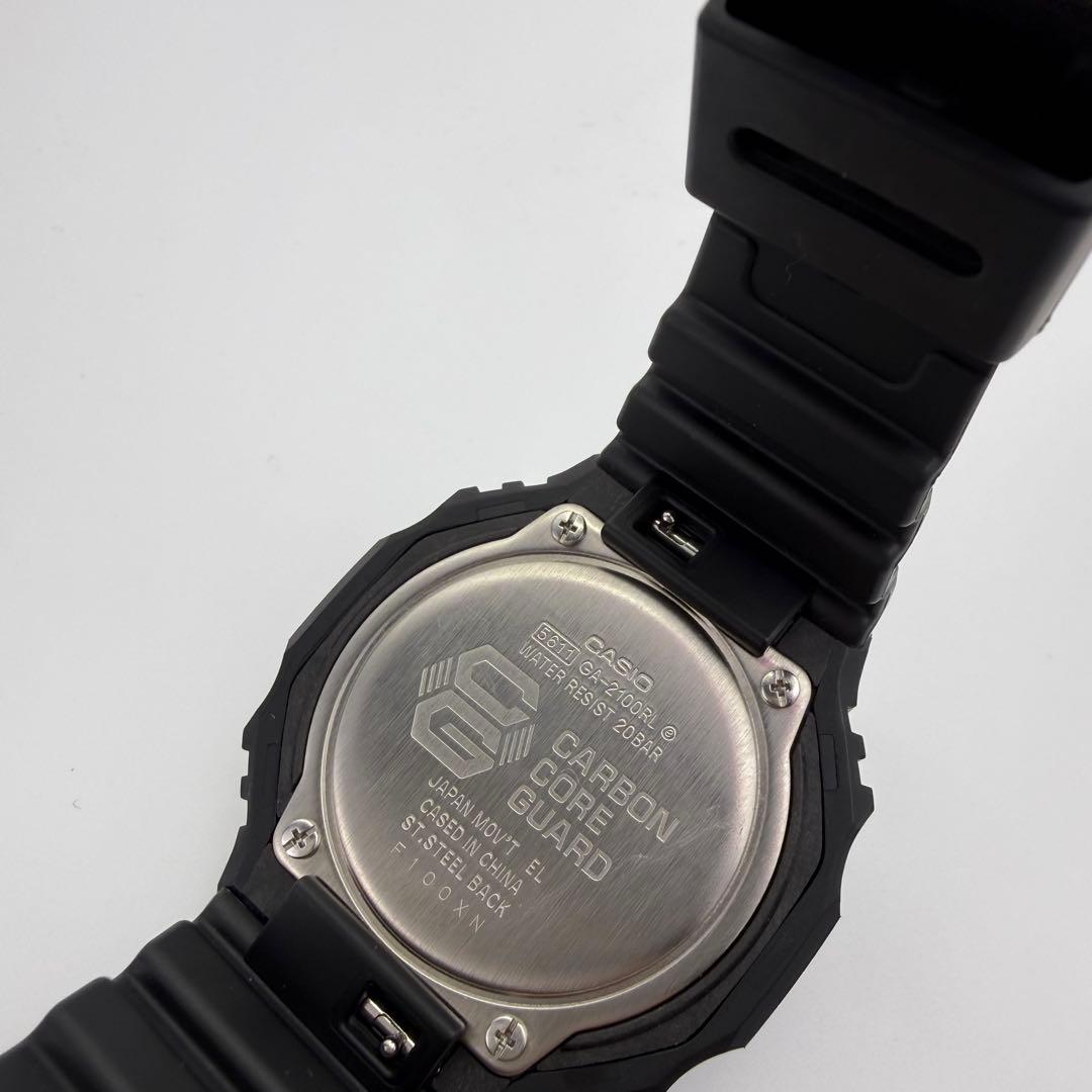 CASIO G-SHOCK GA-2100RL-1AJF 箱付 美品 アナデジ