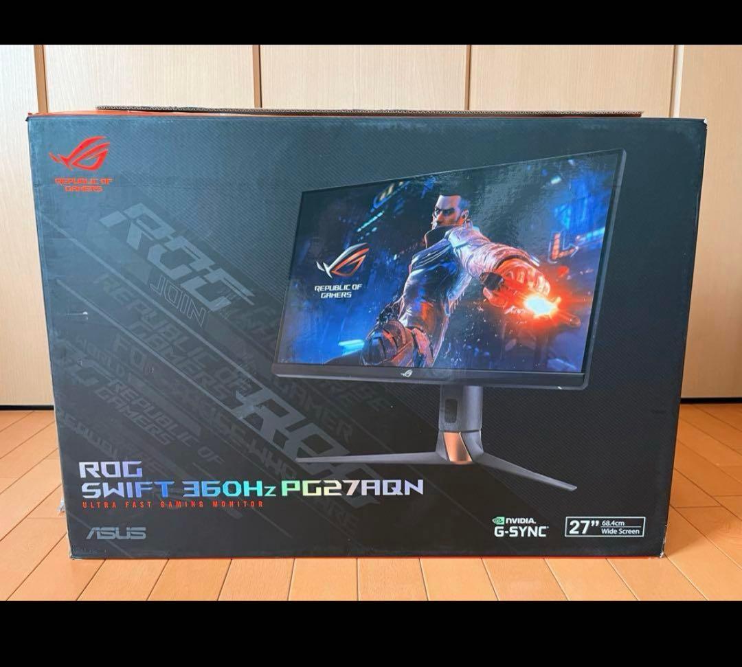 asus pg27aqn 27インチ wqhd 360hzモニター