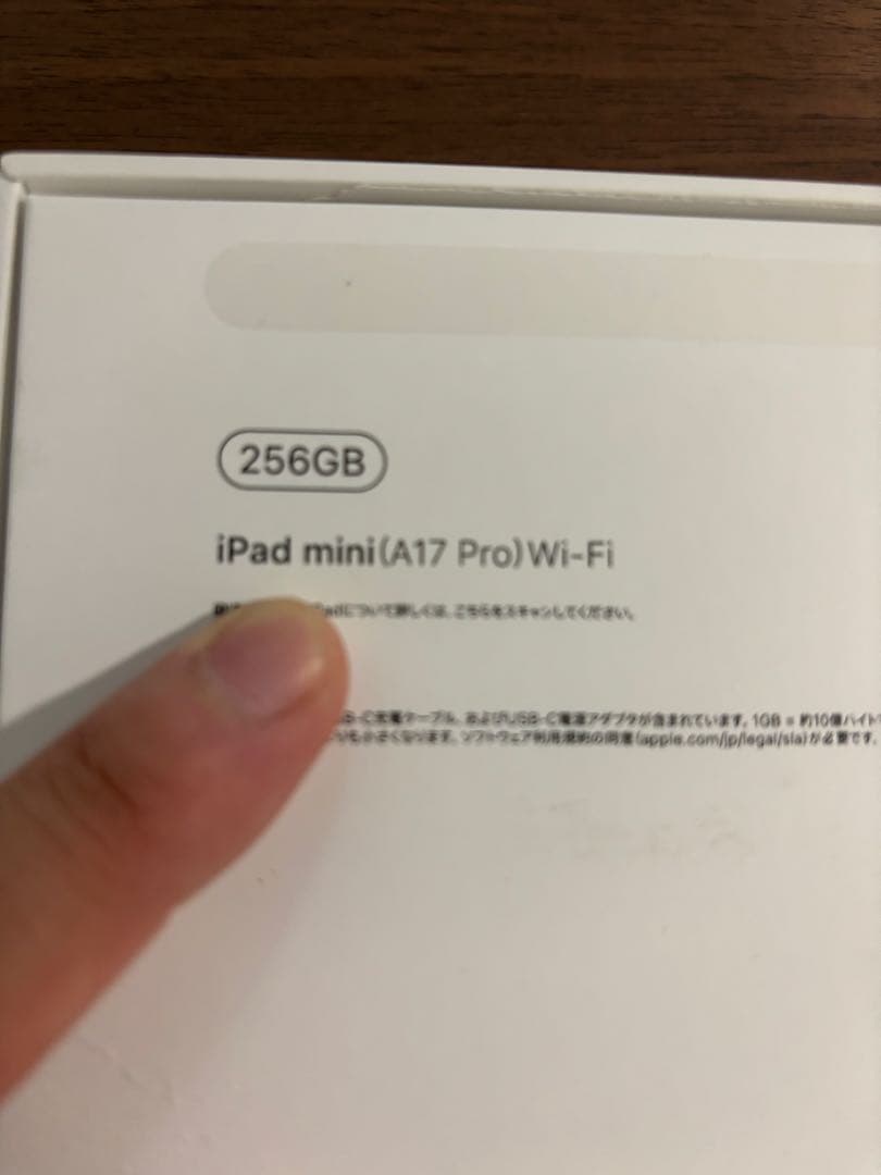最終特価‼︎ iPad mini (A17 Pro) 256GB Wi-Fi