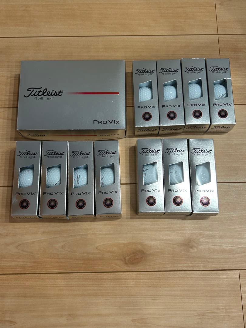 2025モデルTitleist Pro V1x ゴルフボール