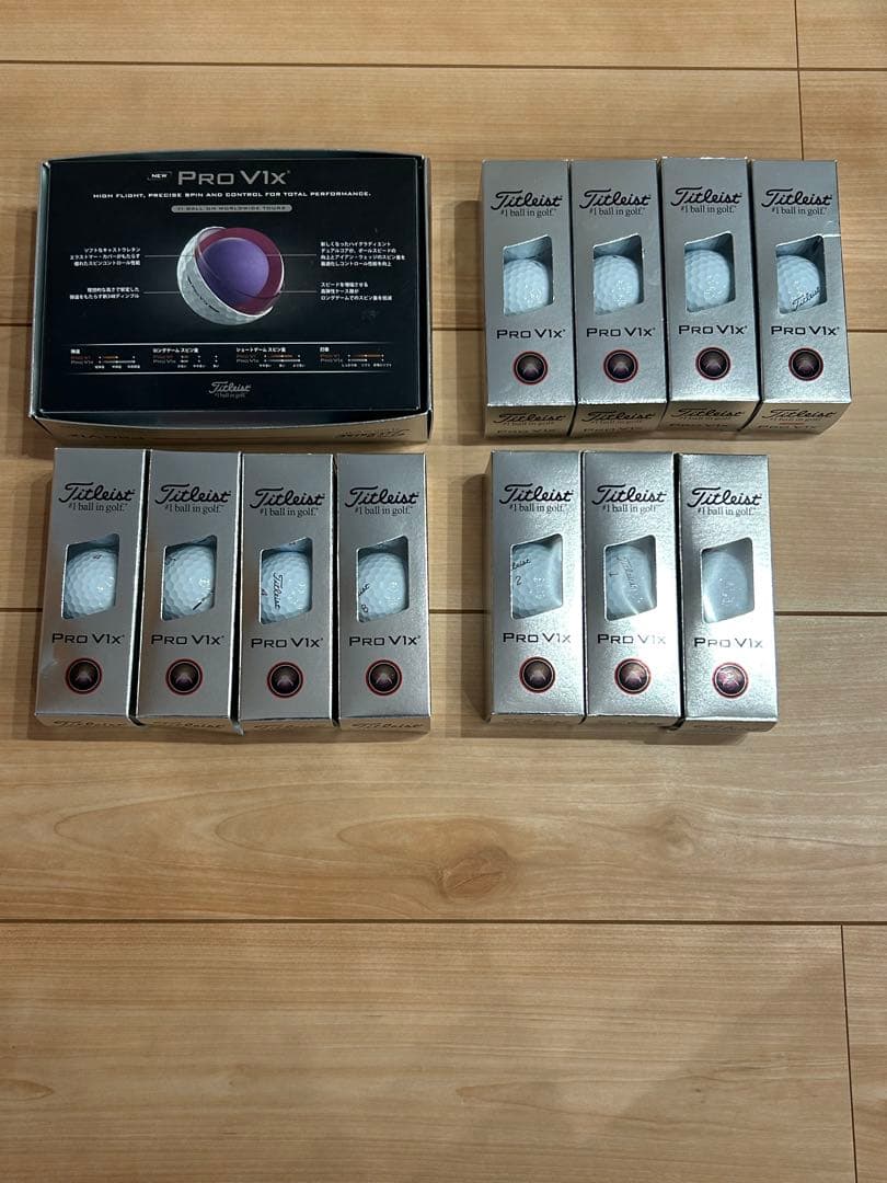 2025モデルTitleist Pro V1x ゴルフボール