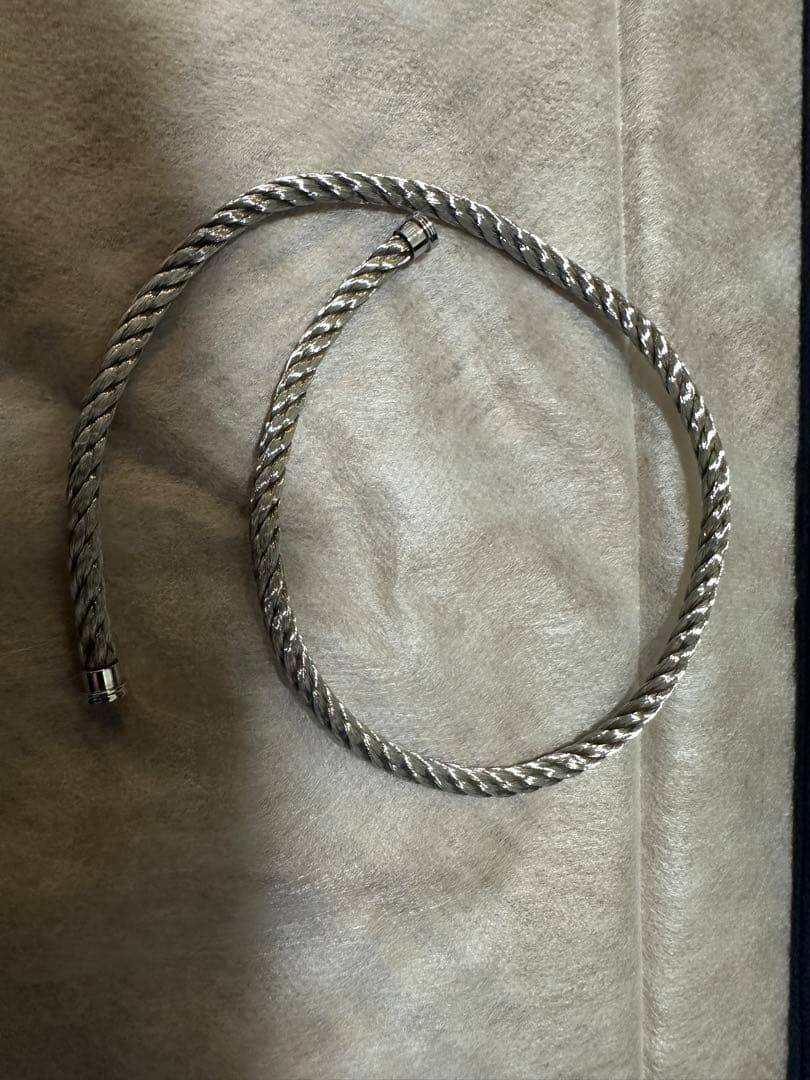 フレッド ケーブル ラージ #17 ブレスレット シルバー 美品 フォース10