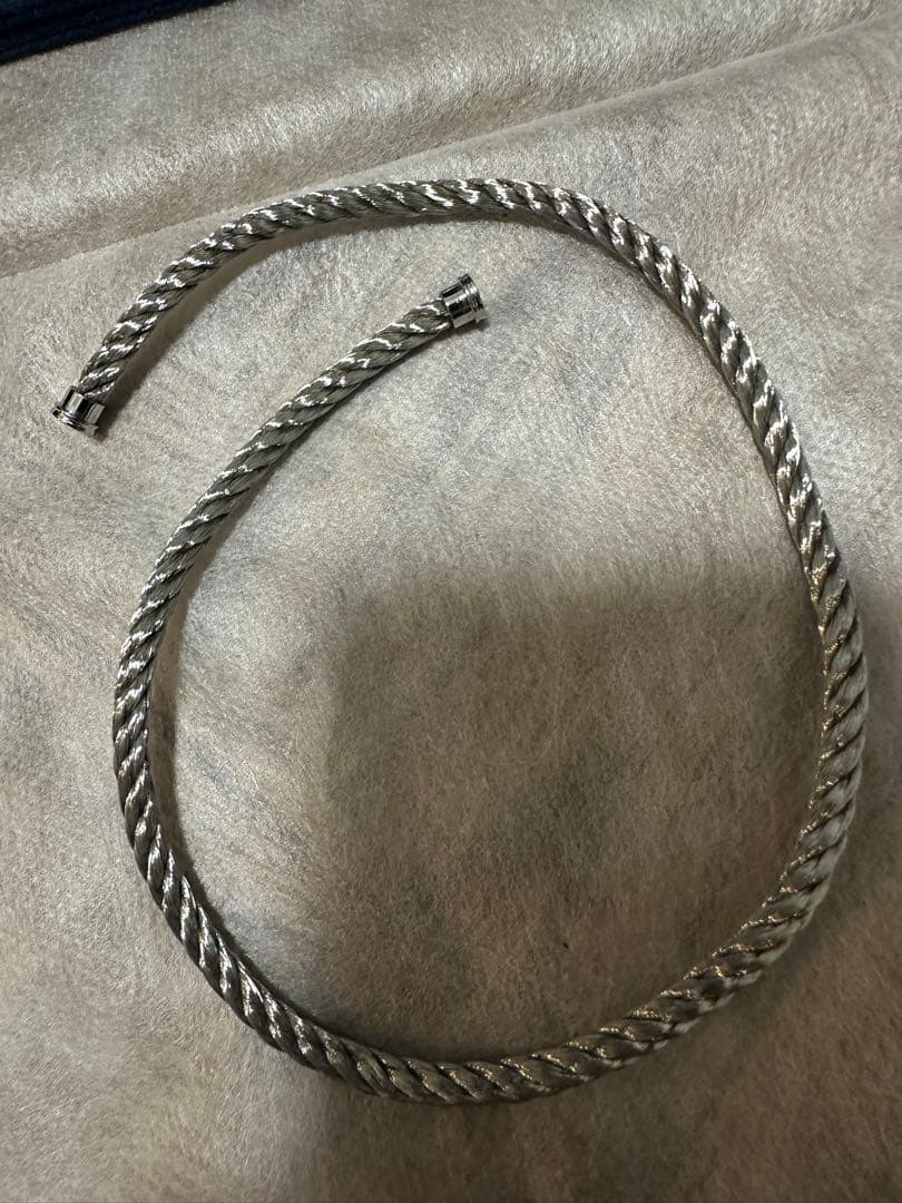 フレッド ケーブル ラージ #17 ブレスレット シルバー 美品 フォース10