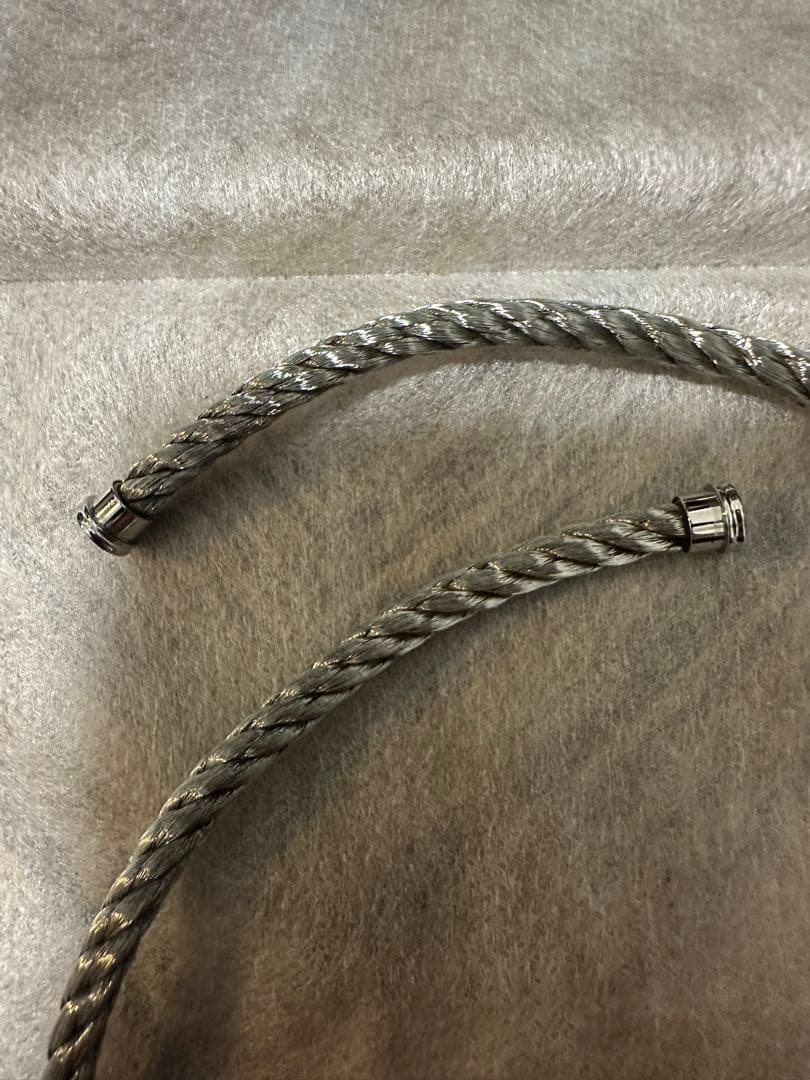 フレッド ケーブル ラージ #17 ブレスレット シルバー 美品 フォース10
