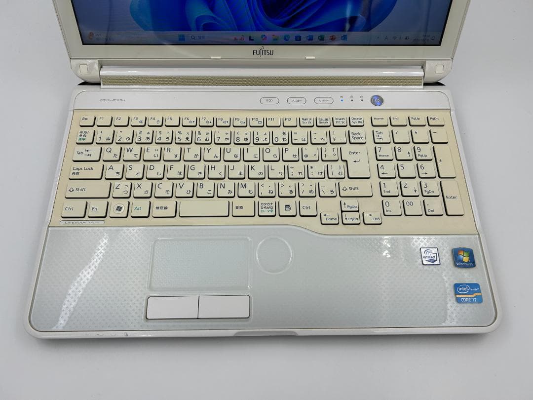 ノートパソコン windows11 オフィス付き core i7 AH77/GW