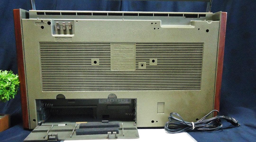 ♪昭和銘機 整備清掃ラジカセ National 「Disco M」RX-5700