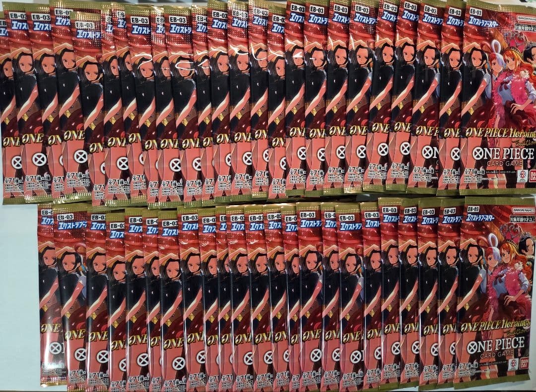プレイ用　ワンピースカード　heroines edition バラ 47パック