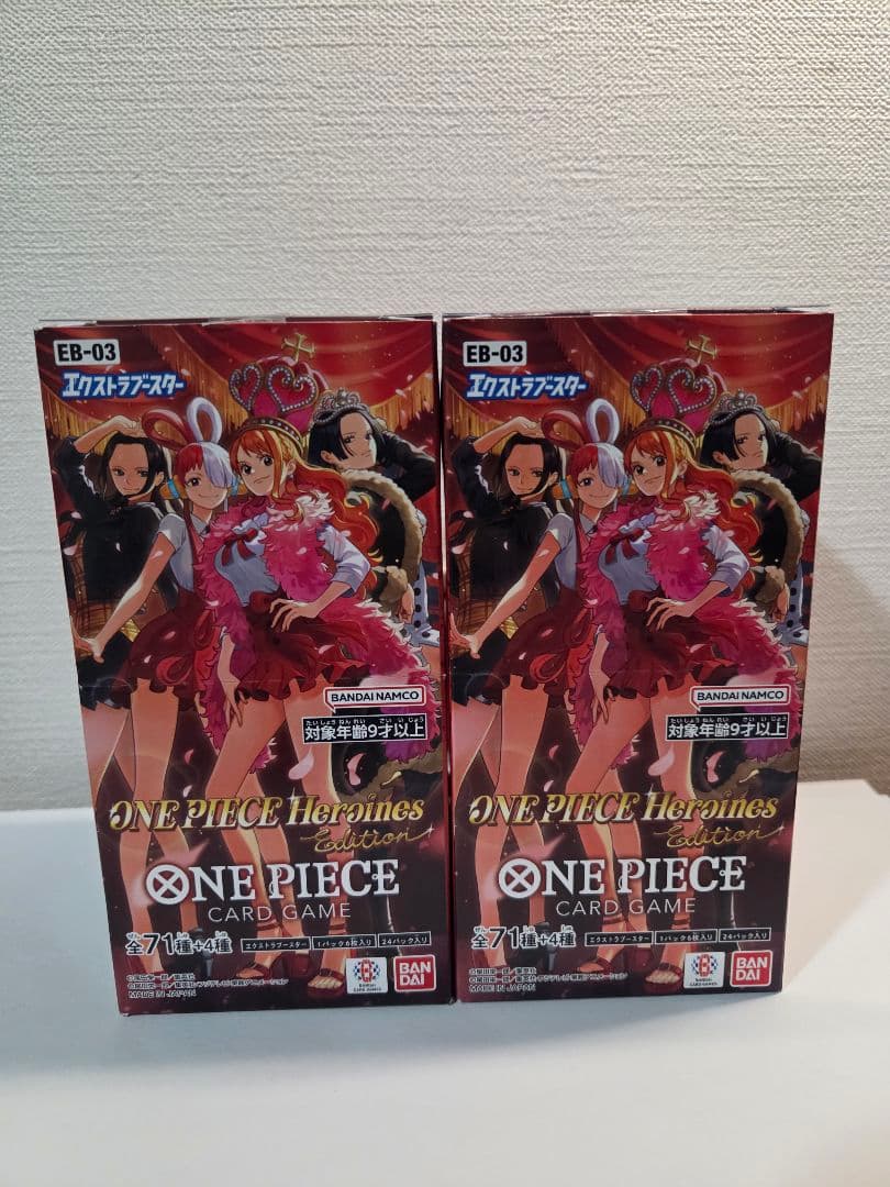 プレイ用　ワンピースカード　heroines edition バラ 47パック