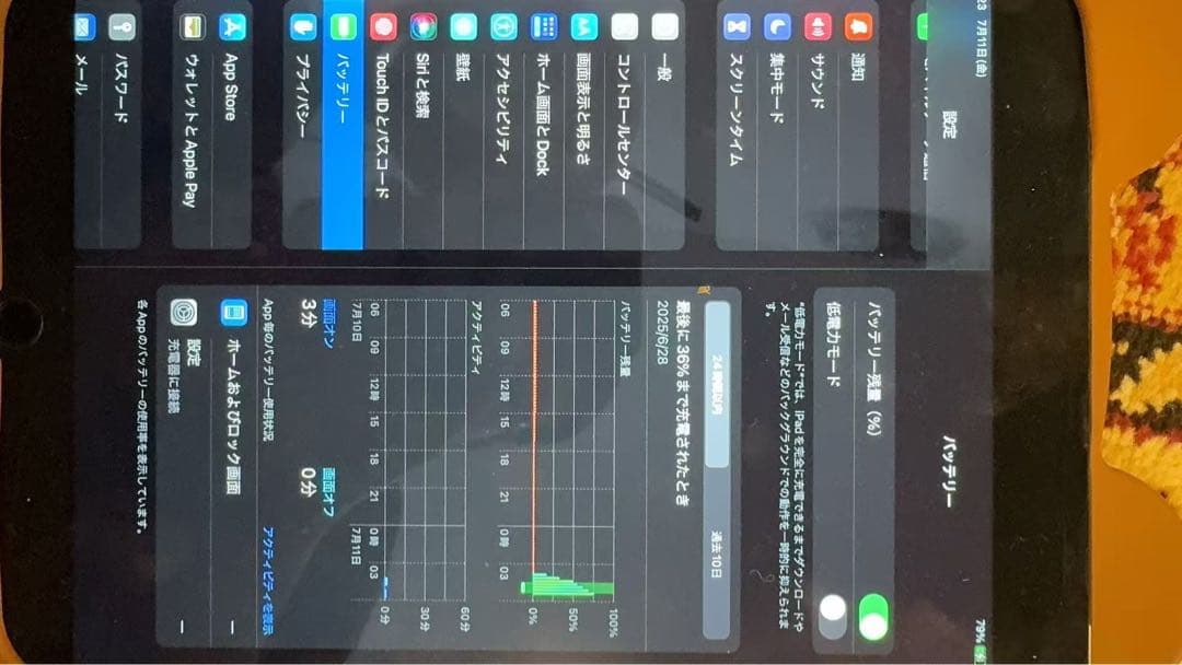 Apple iPad Air2 LINEクマデザインケース付き