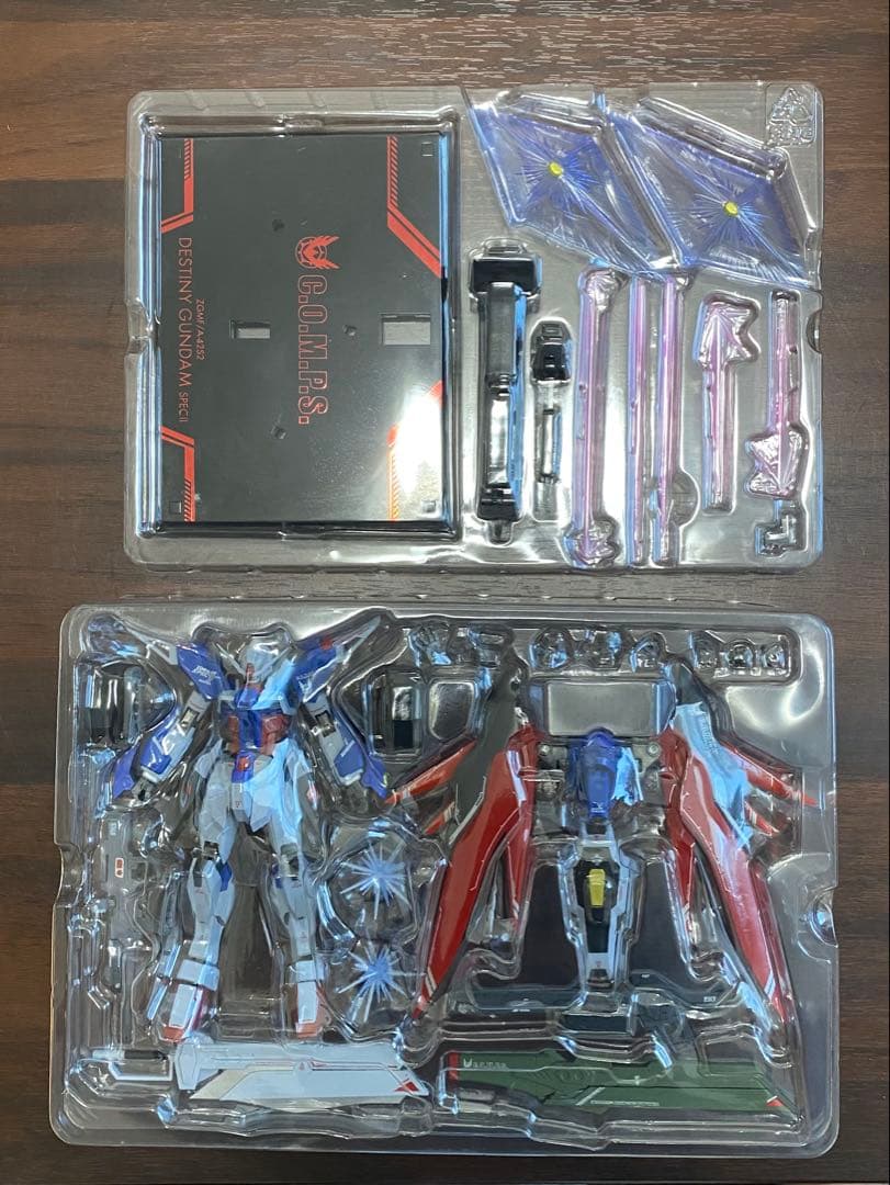 L ROBOT魂 デスティニーガンダム 光の翼・ゼウスシルエットセット