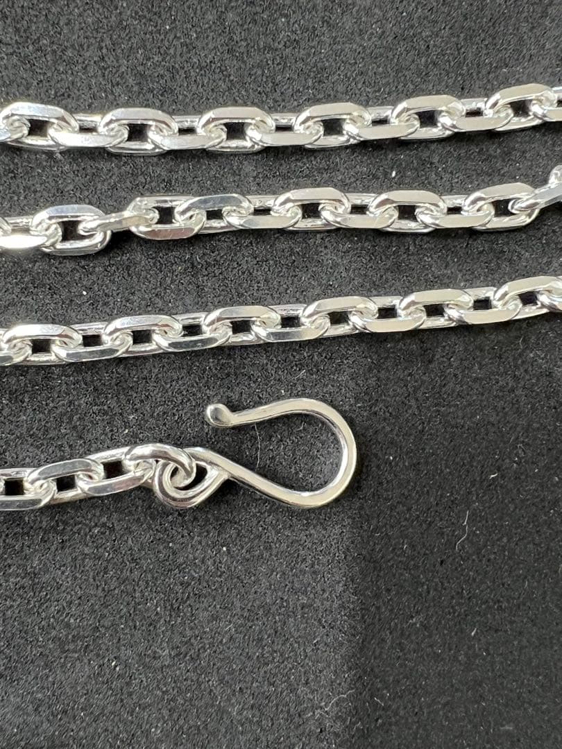 『カメ』WING ROCKシルバーチェーンネックレスK18付ホイールフック