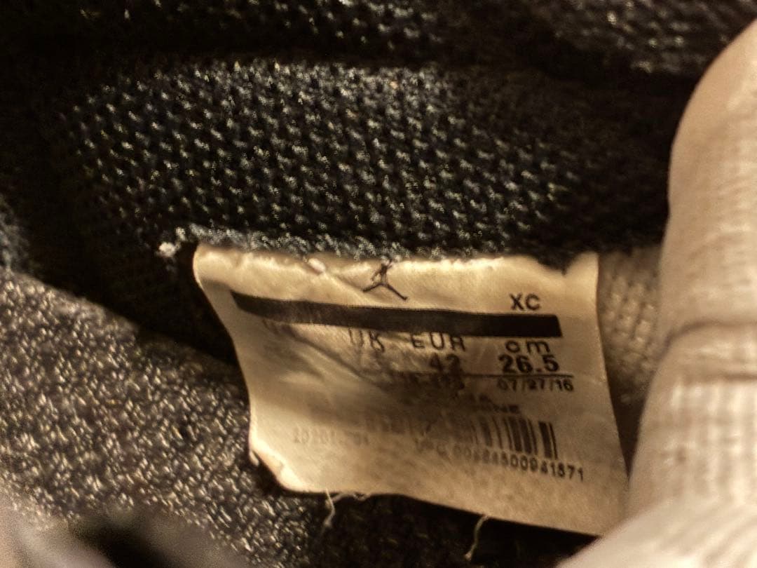 エアジョーダン 1レトロハイOG　2016ブラックトゥ