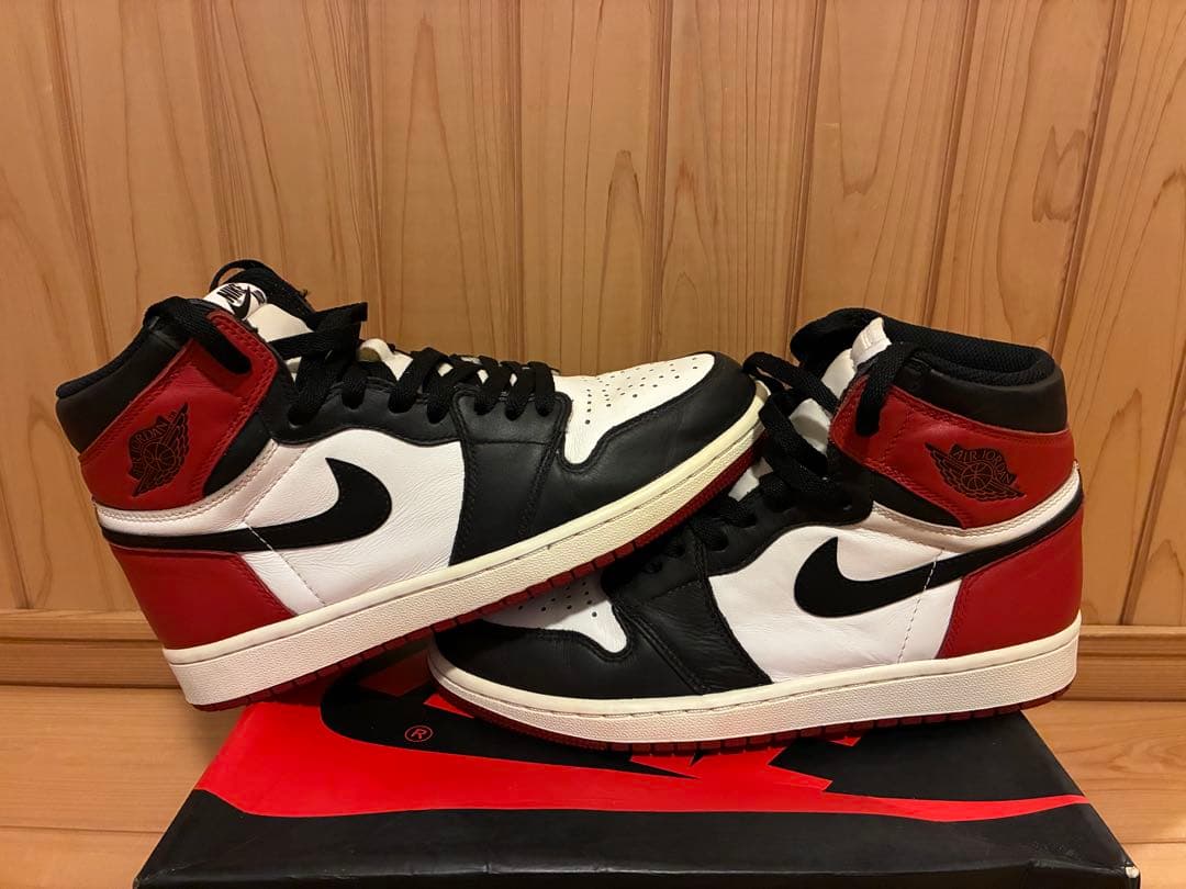 エアジョーダン 1レトロハイOG　2016ブラックトゥ