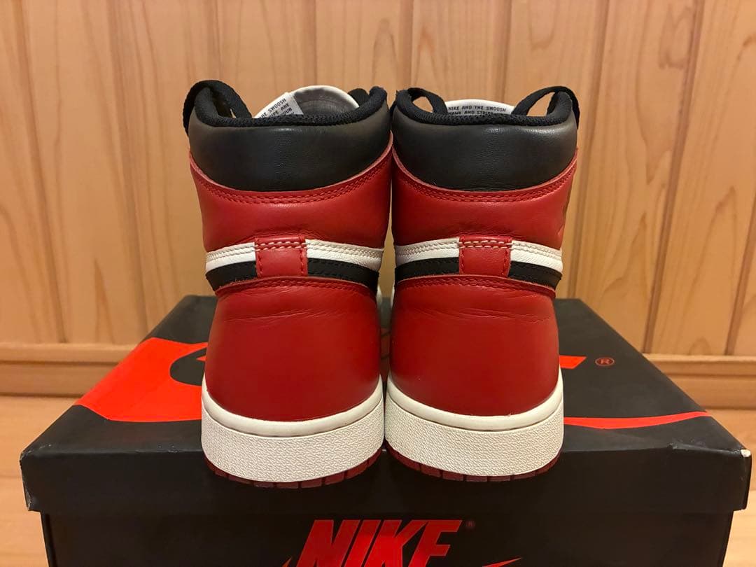 エアジョーダン 1レトロハイOG　2016ブラックトゥ