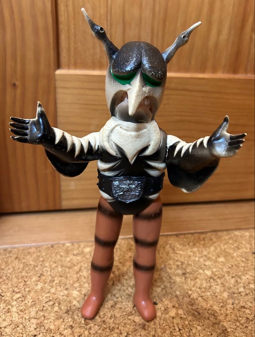 『仮面ライダー』ショッカー怪人、プラノドンのソフビ人形