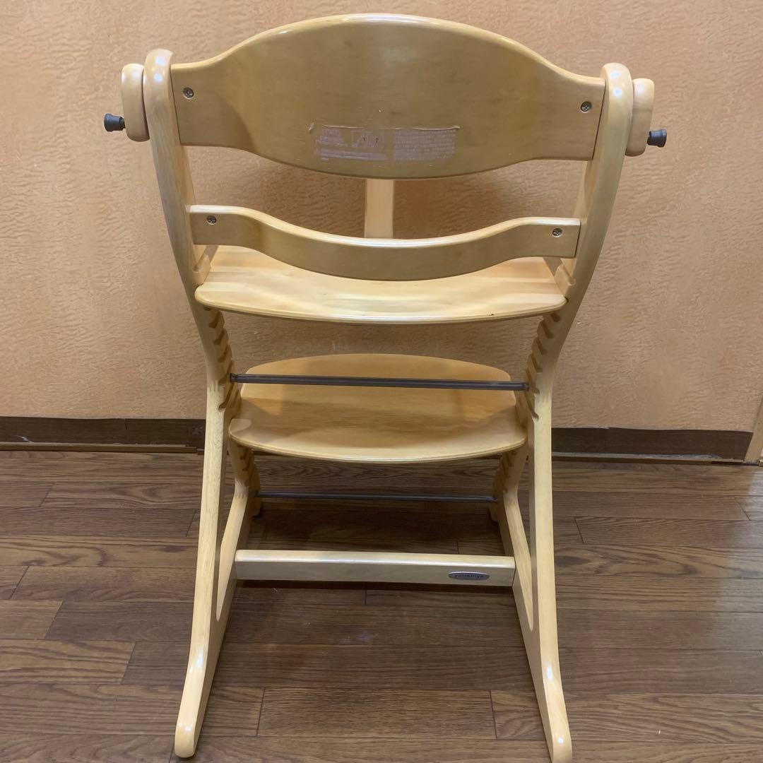 ☆美品☆【大和屋】yamatoya すくすくチェアプラス テーブルガード付き②