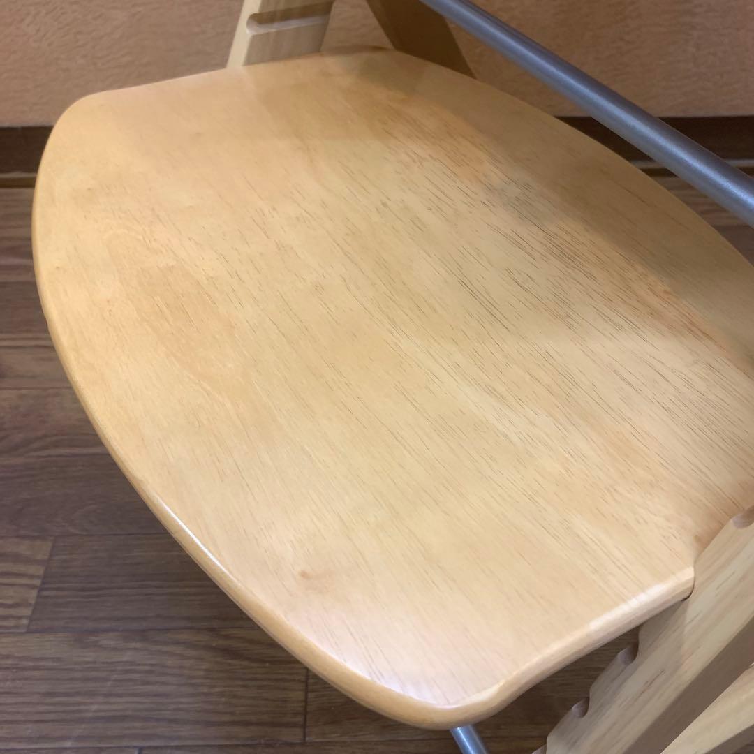 ☆美品☆【大和屋】yamatoya すくすくチェアプラス テーブルガード付き②