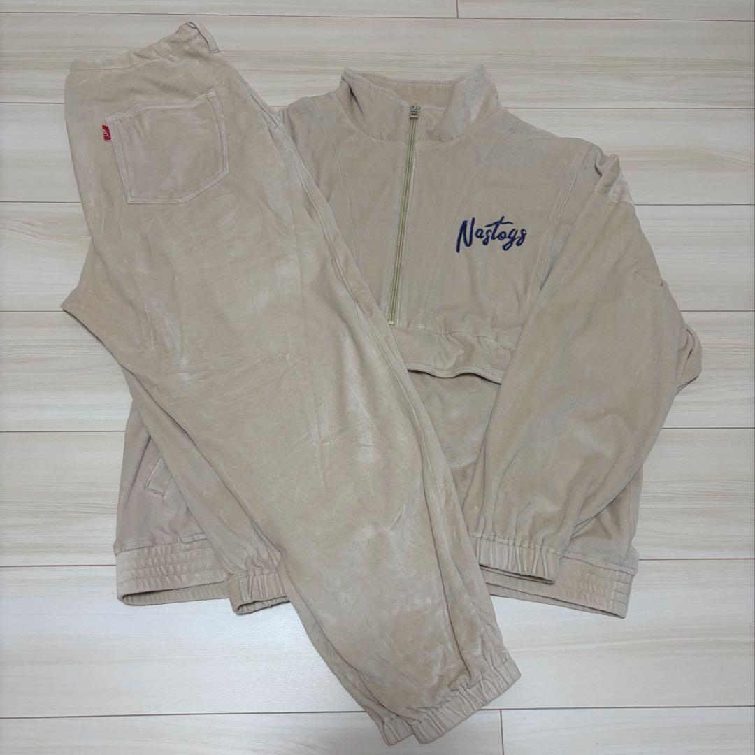 NASTOYS ナストイズ ベロア　セットアップ 森下直哉