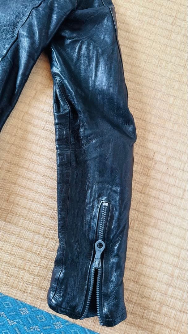 バックラッシュ BACKLASH 黒 シングルライダースジャケット