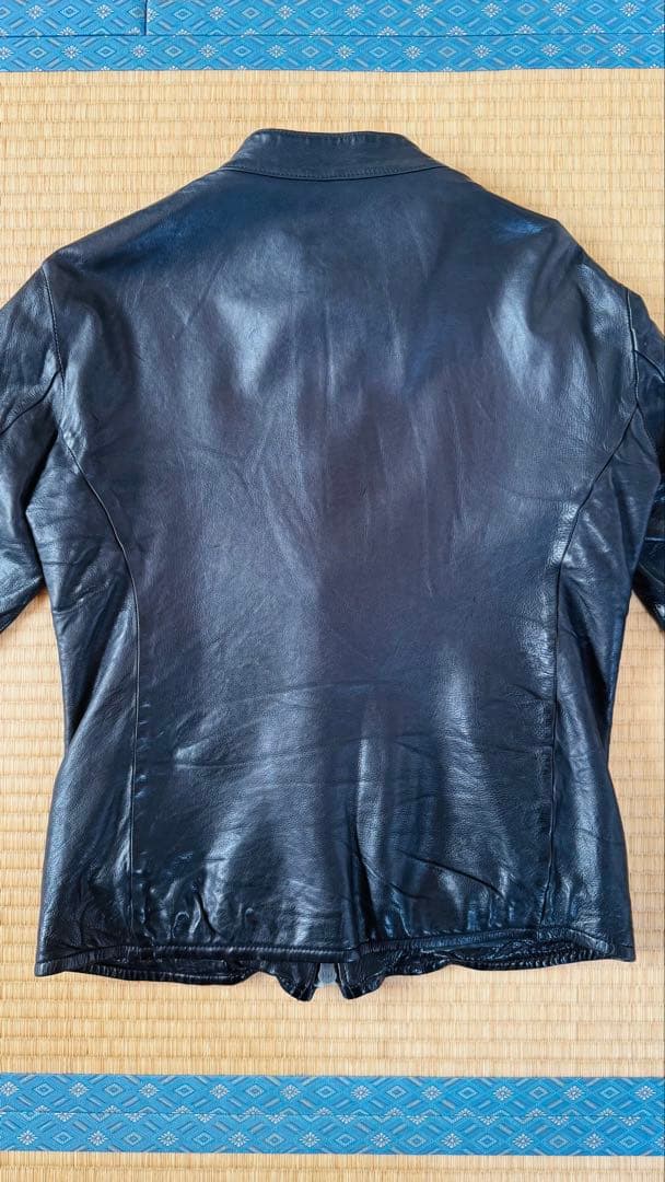 バックラッシュ BACKLASH 黒 シングルライダースジャケット