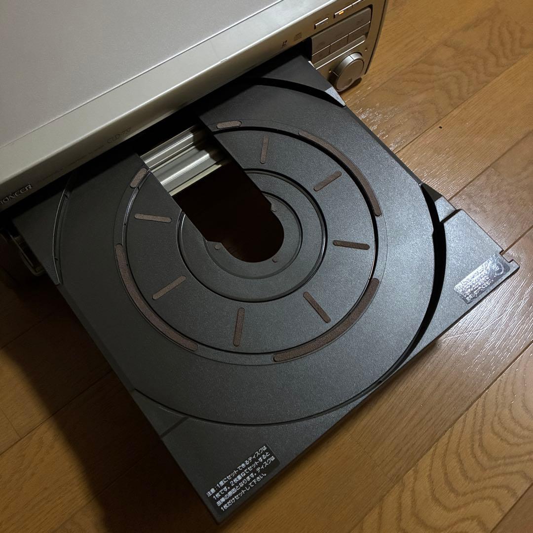 パイオニア　レーザーディスクプレーヤー　CD対応　CLD-737動作品