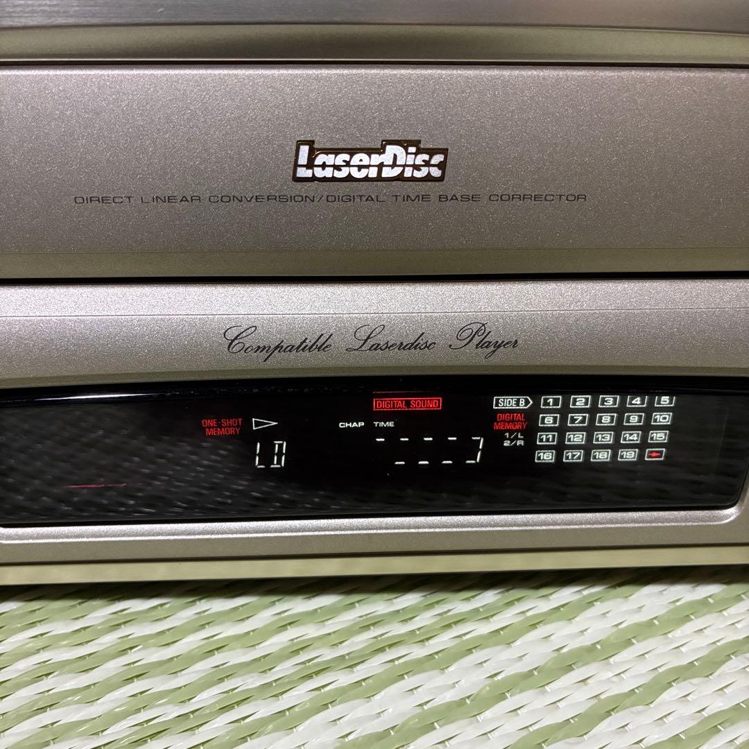 パイオニア　レーザーディスクプレーヤー　CD対応　CLD-737動作品