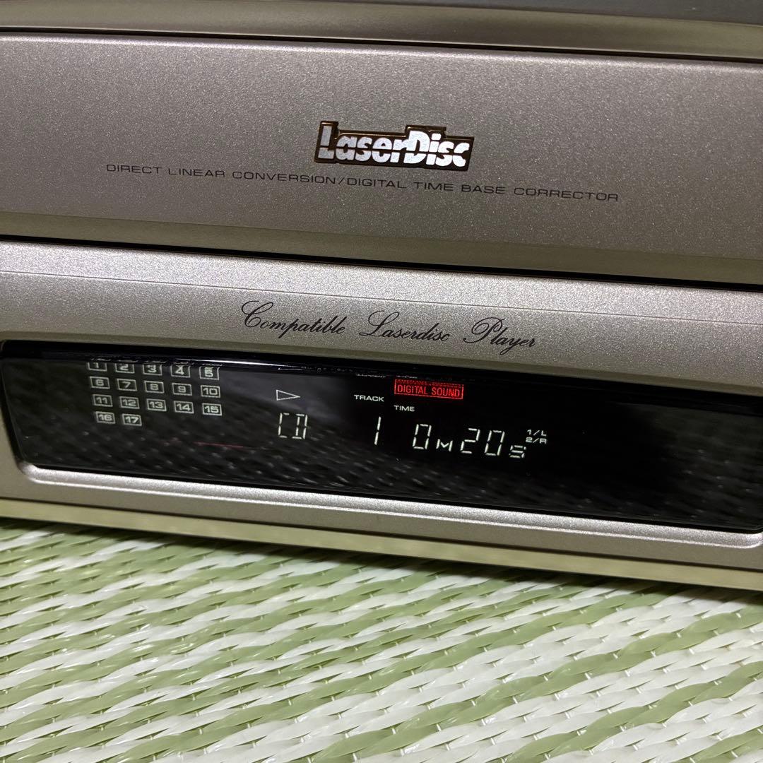 パイオニア　レーザーディスクプレーヤー　CD対応　CLD-737動作品