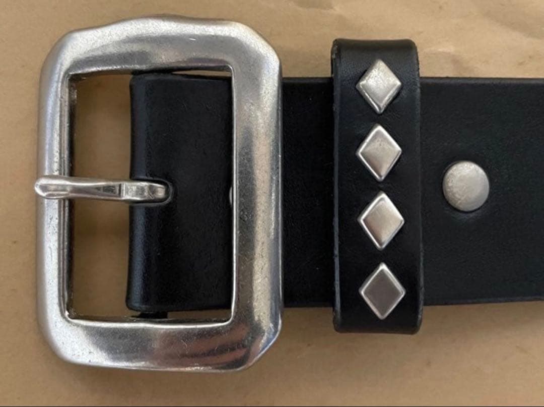 TENDERLOIN スタッズ付きブラックベルト