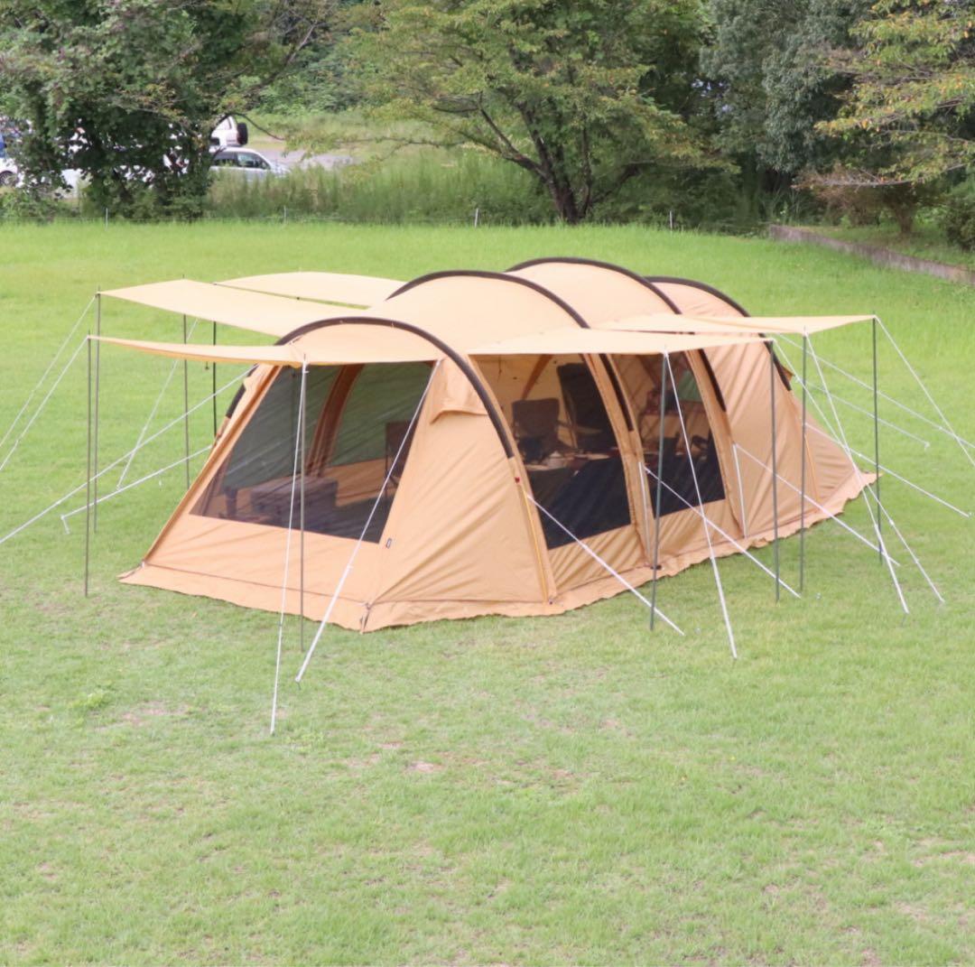 イグニオ 2ルーム型テント IG19410TT キャンプ　ドームテント　4人用