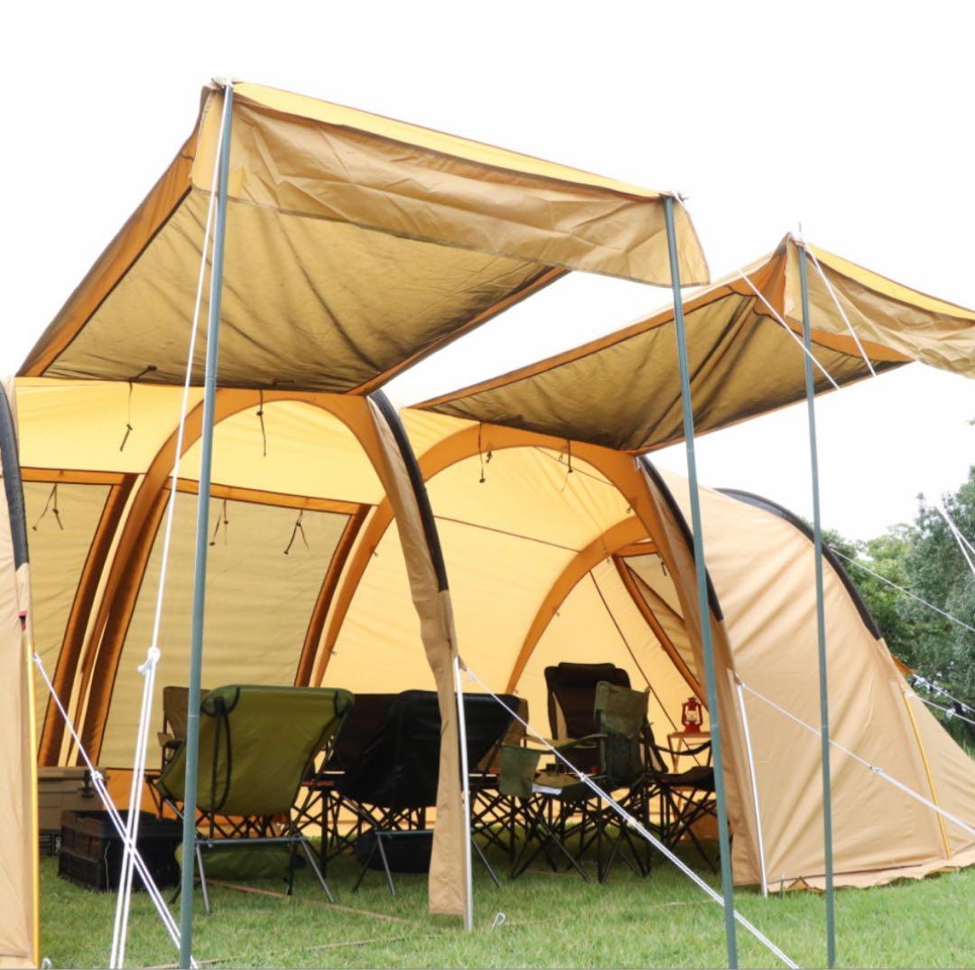 イグニオ 2ルーム型テント IG19410TT キャンプ　ドームテント　4人用