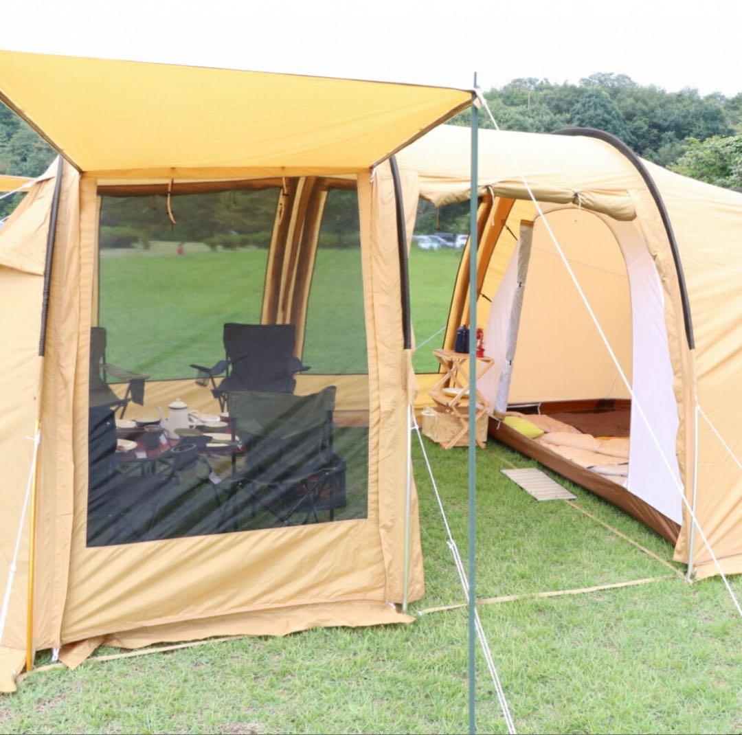 イグニオ 2ルーム型テント IG19410TT キャンプ　ドームテント　4人用