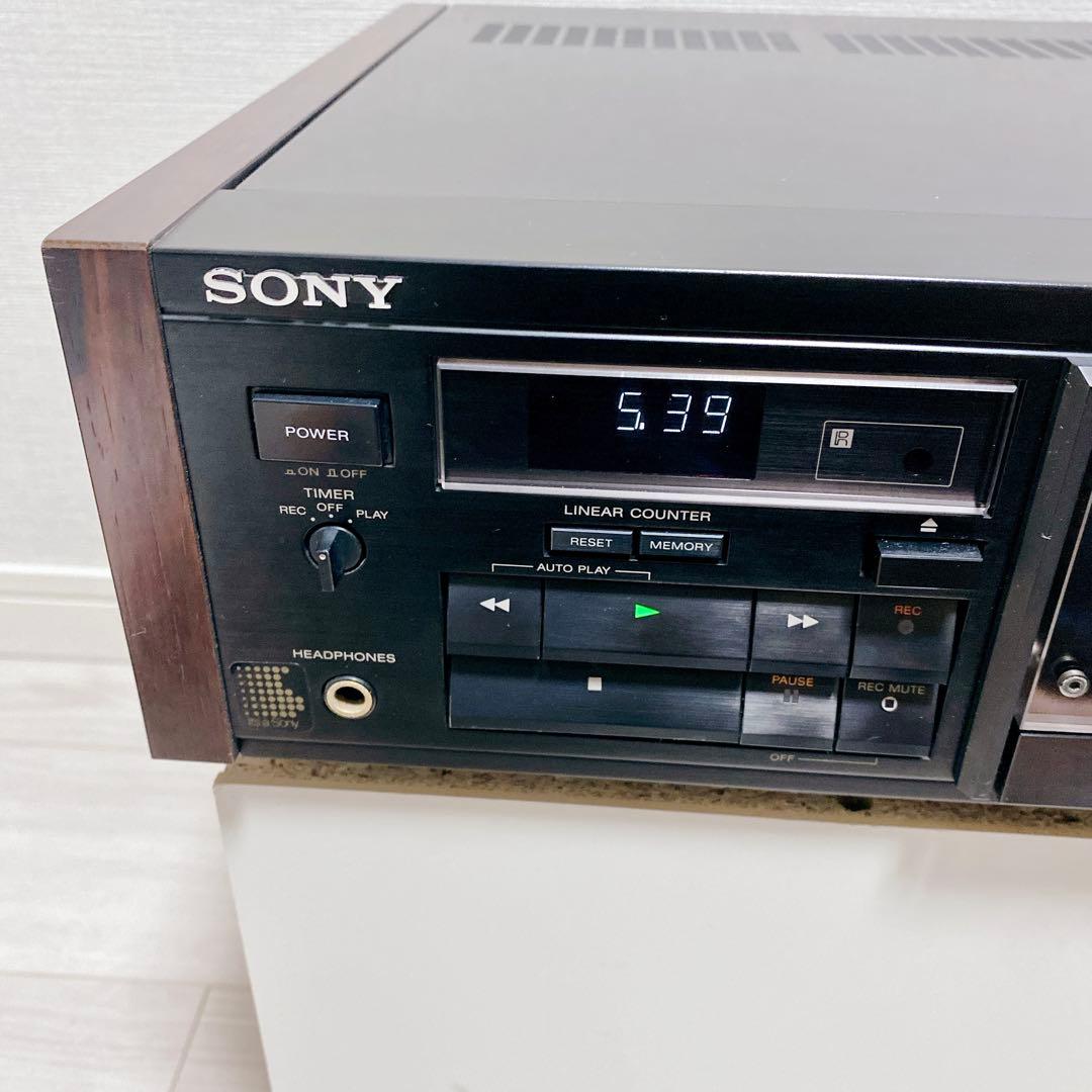 【希少】 SONY TC-K555ESR 名機 3ヘッド 高級 カセットデッキ