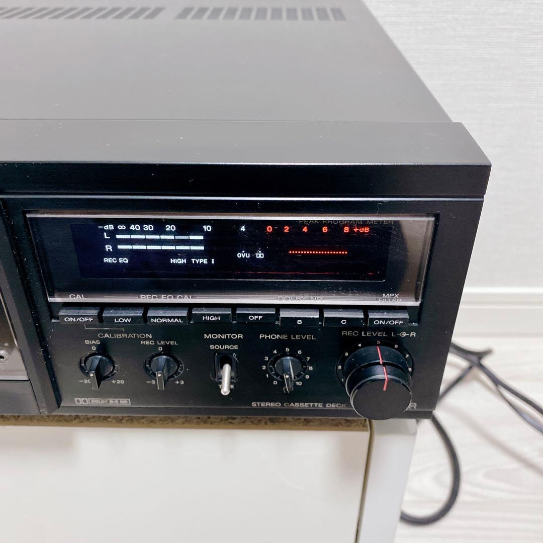 【希少】 SONY TC-K555ESR 名機 3ヘッド 高級 カセットデッキ