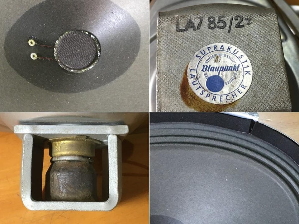 西独 Blaupunkt ビンテージ傑作 785/2zアルニコシステム ペア