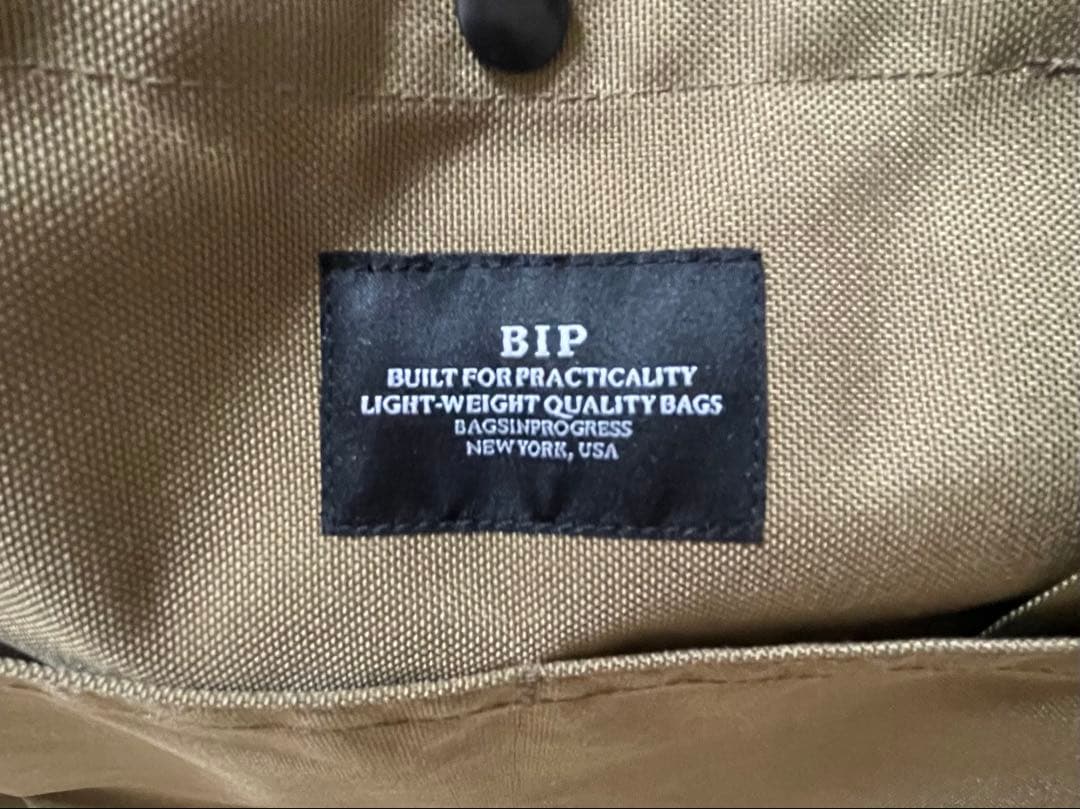 【極美品】BAGSINPROGRESS バッグインプログレス　アメリカ製