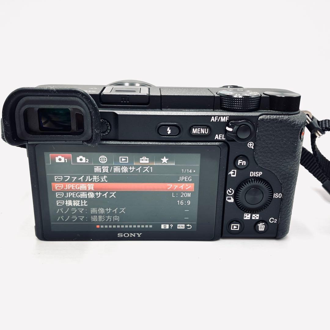 SONY a6400 ILCE-6400 ブラック　16-50mmPZキット