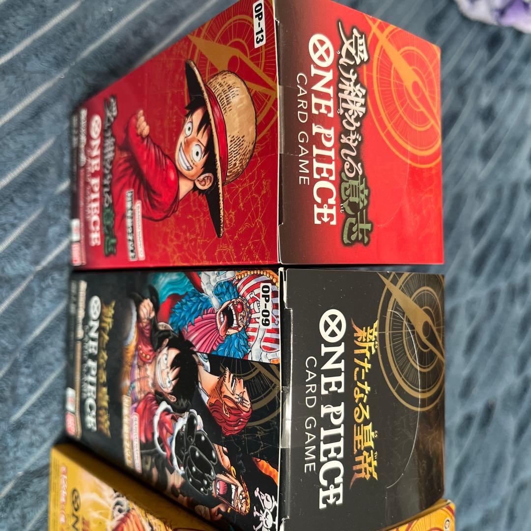 し*る様 ONE PIECE カードゲーム 未開封5BOX封入テープ付き ワンピ