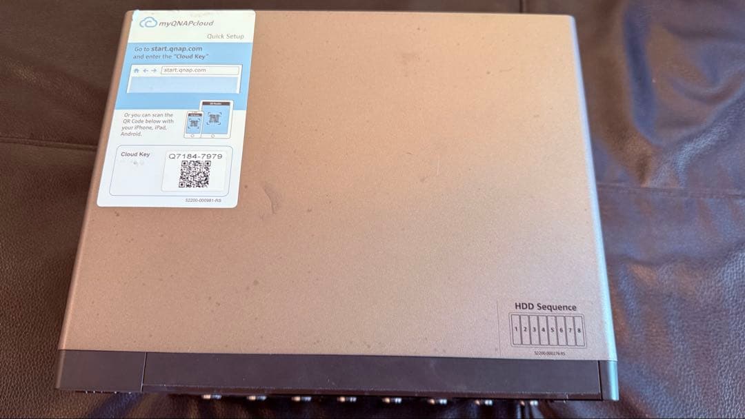 ジャンク QNAP TS-853 Pro 8ベイ NAS 8GBメモリ部品取りに