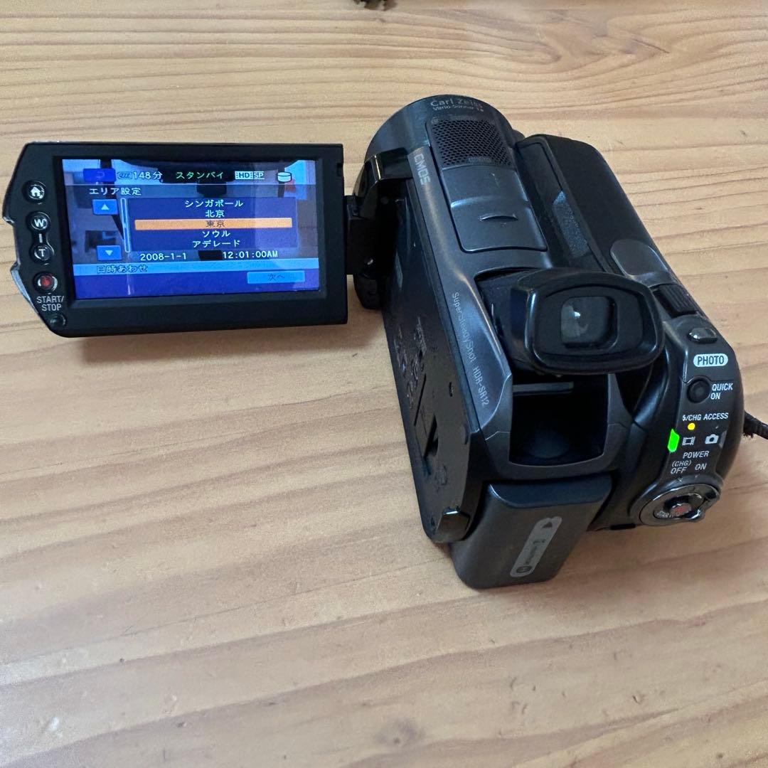 SONY デジタルHDビデオカメラレコーダー　HDR-SR12